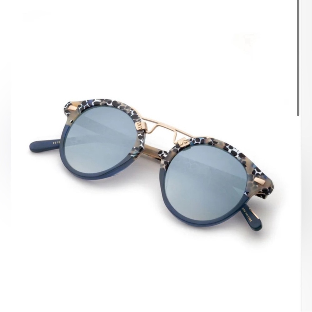 Krewe St. Louis Sunglasses in Milano to Midnight 12K
